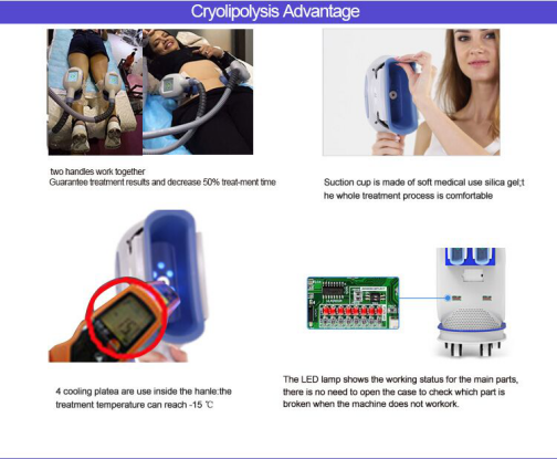 Double Chin Removal 690nm Fda Approved Cryolipolysis Machine 4