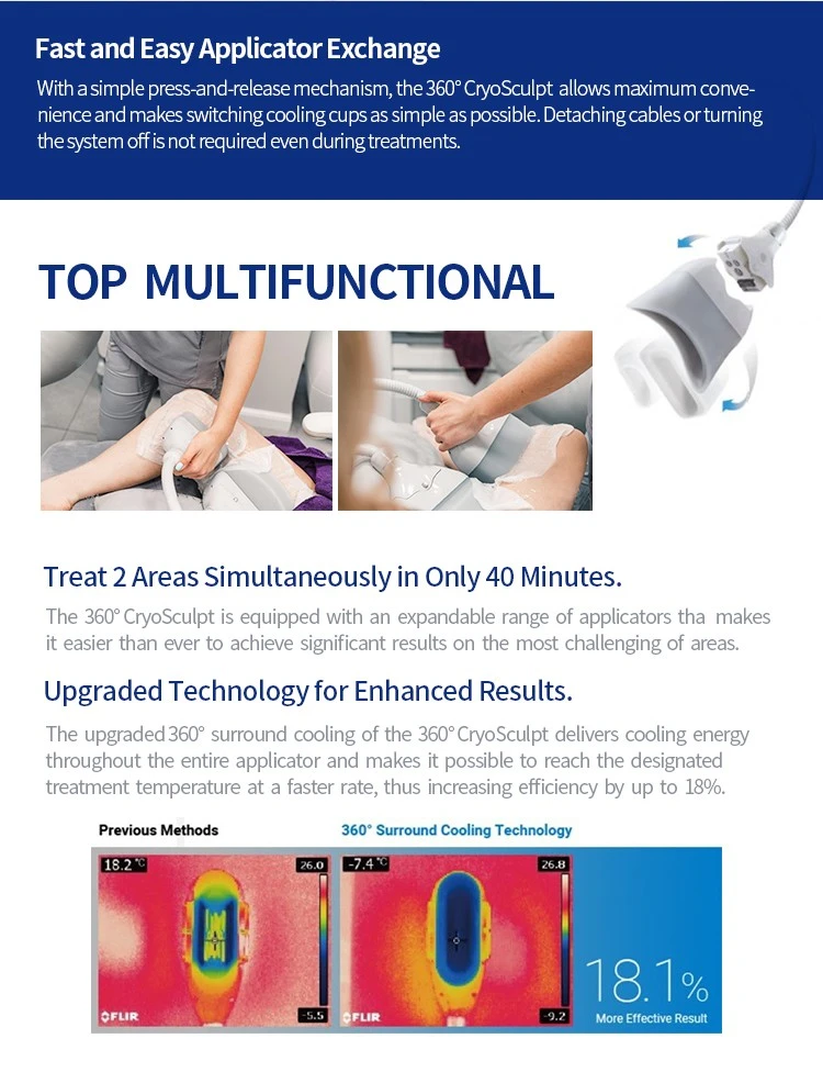 New Released Cryolipolisis Fat Freezing Machine 2