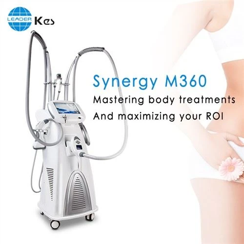 RF Gairmiúla agus Comhlacht Cavitation Slimming Meaisín