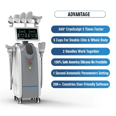 Meaisín Cooltech Cryopolysis Do Chaolú Comhlacht