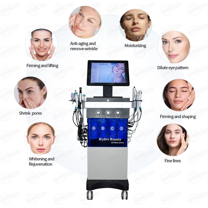 smart ice blue h2o2 facial machine suppliers