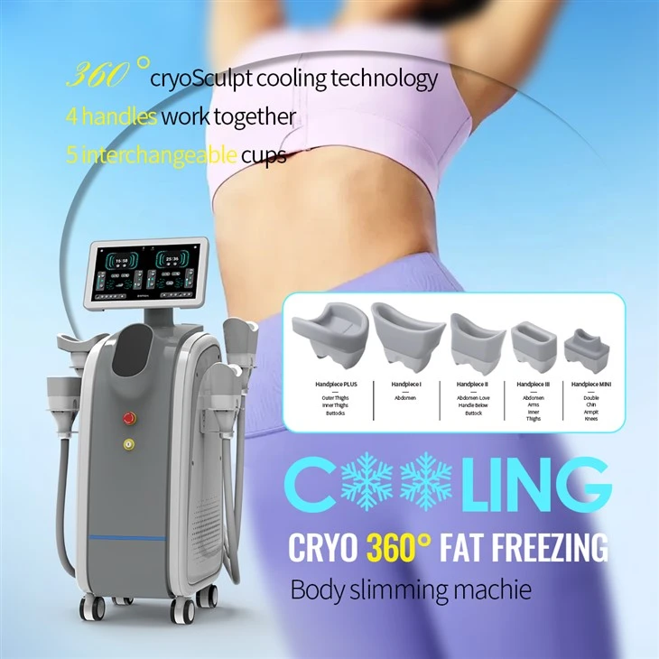 Meaisín teiripe cryolipolysis comhlacht caol